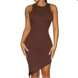 Naked Wardrobe Knot Right Now Dress